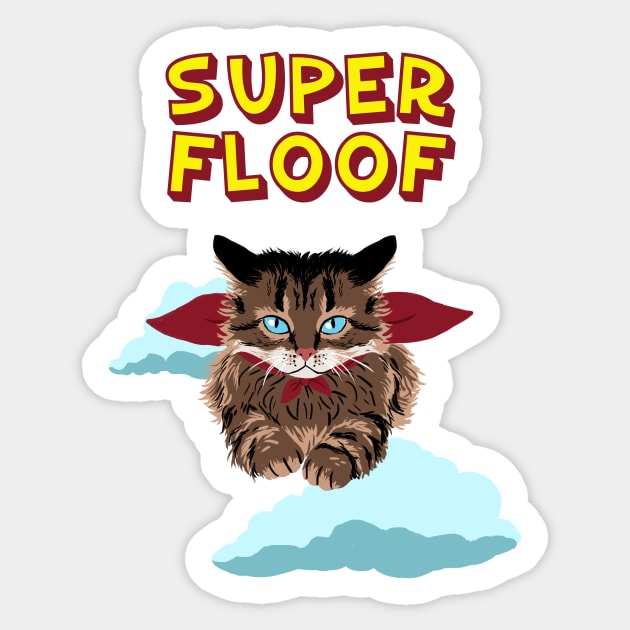 Super Floof Sticker by JessRiess